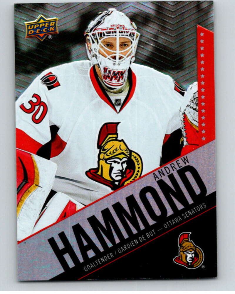 2015-16 Upper Deck Tim Hortons #3 Andrew Hammond Ottawa Senators Image 1