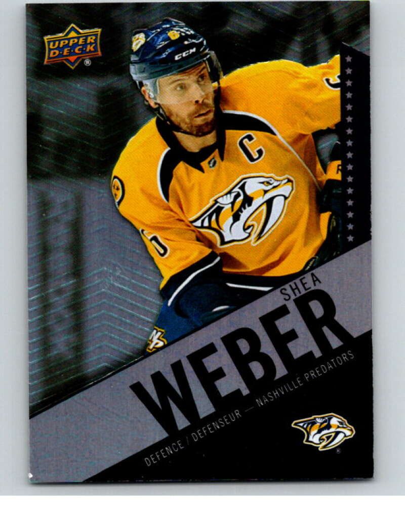 2015-16 Upper Deck Tim Hortons #4 Shea Weber Nashville Predators Image 1
