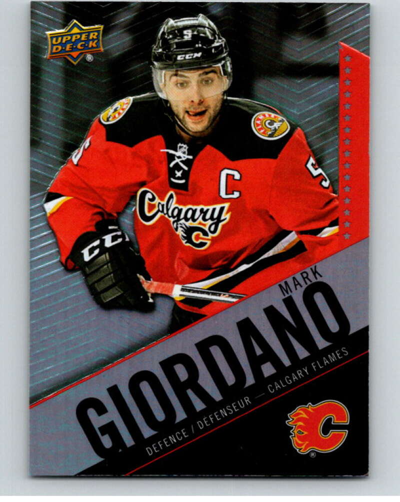 2015-16 Upper Deck Tim Hortons #5 Mark Giordano Calgary Flames Image 1
