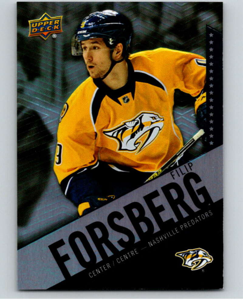 2015-16 Upper Deck Tim Hortons #34 Filip Forsberg Nashville Predators Image 1