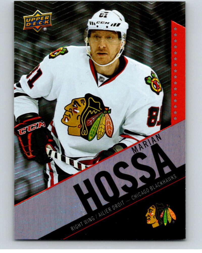 2015-16 Upper Deck Tim Hortons #44 Marian Hossa Chicago Blackhawks Image 1