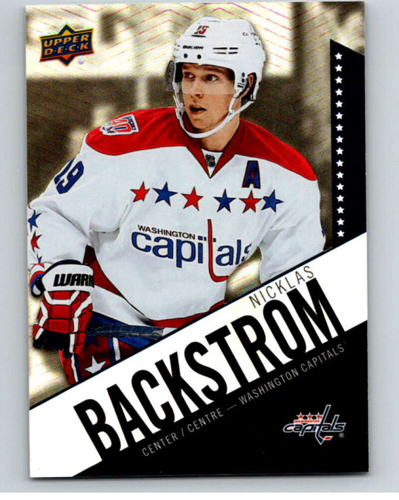 2015-16 Upper Deck Tim Hortons #54 Nicklas Backstrom Washington Capitals Image 1