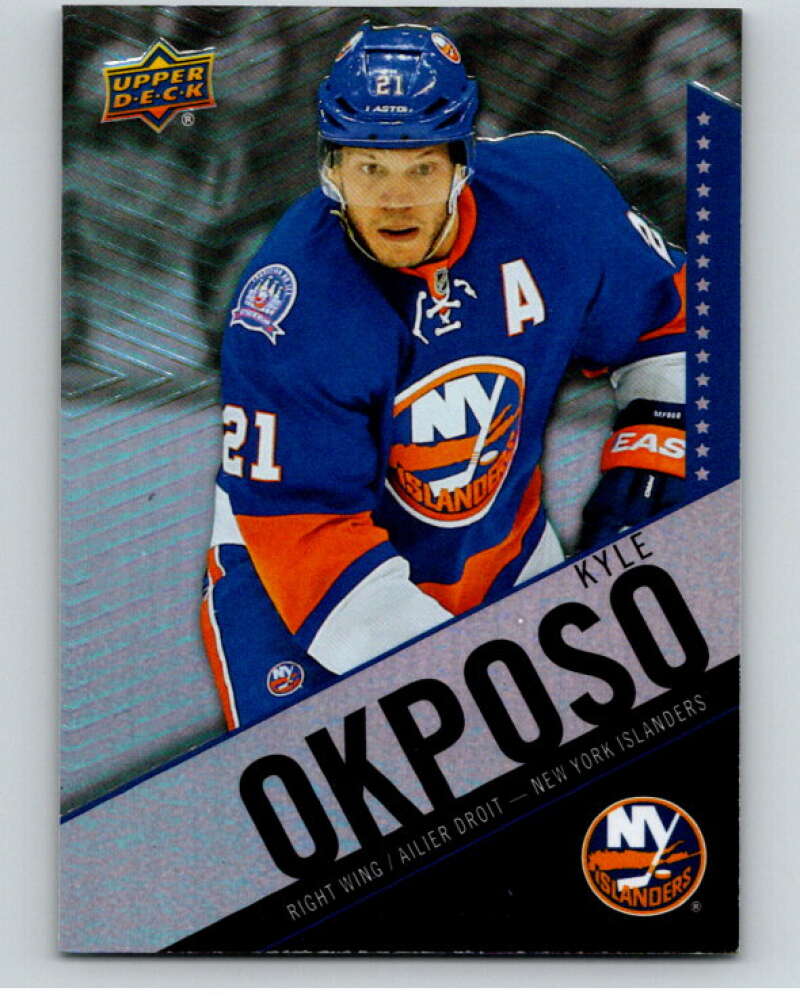 2015-16 Upper Deck Tim Hortons #69 Kyle Okposo New York Islanders Image 1