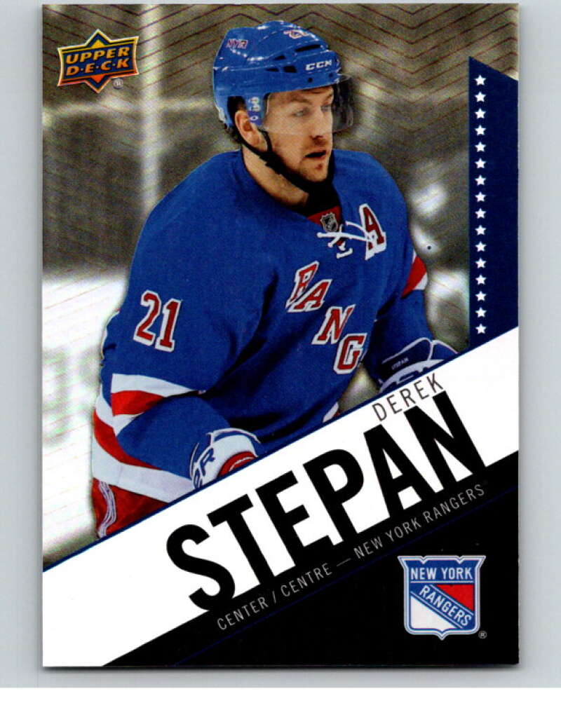 2015-16 Upper Deck Tim Hortons #97 Derek Stepan New York Rangers Image 1