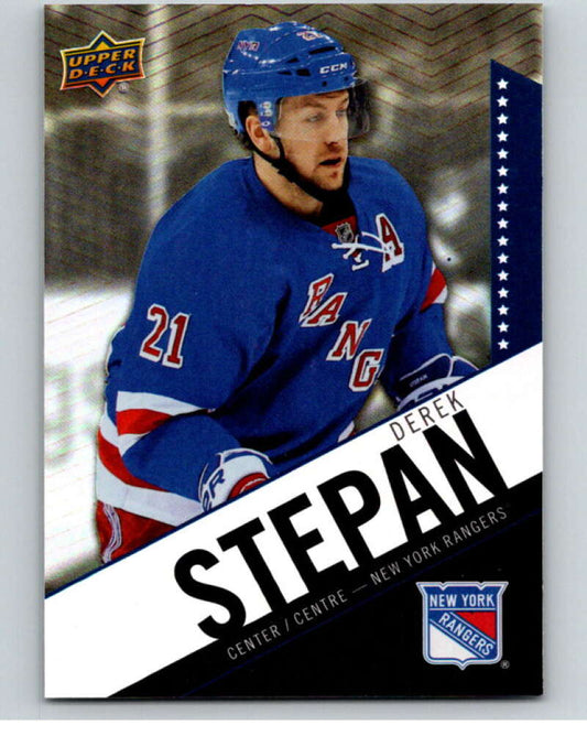 2015-16 Upper Deck Tim Hortons #97 Derek Stepan  New York Rangers  Image 1