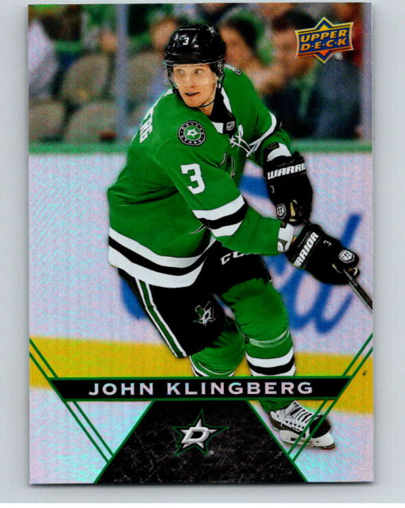 2018-19 Upper Deck Tim Hortons #3 John Klingberg Dallas Stars Image 1