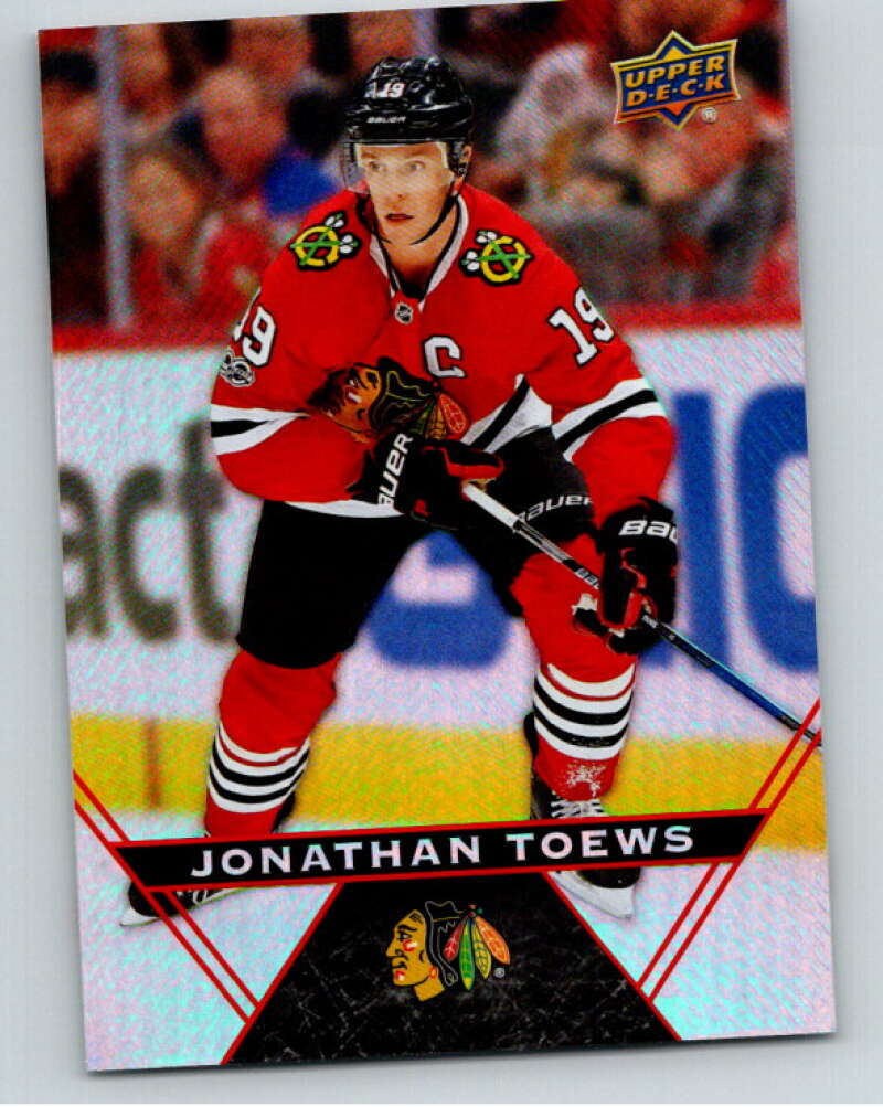 2018-19 Upper Deck Tim Hortons #19 Jonathan Toews Chicago Blackhawks Image 1