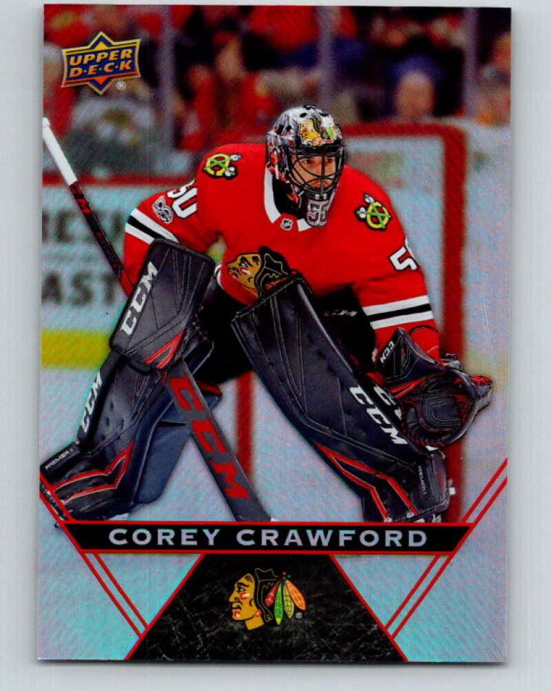 2018-19 Upper Deck Tim Hortons #20 Corey Crawford Chicago Blackhawks Image 1