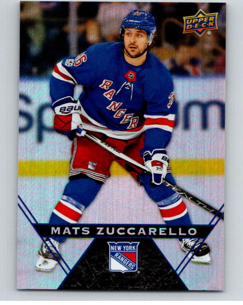 2018-19 Upper Deck Tim Hortons #36 Mats Zuccarello New York Rangers Image 1
