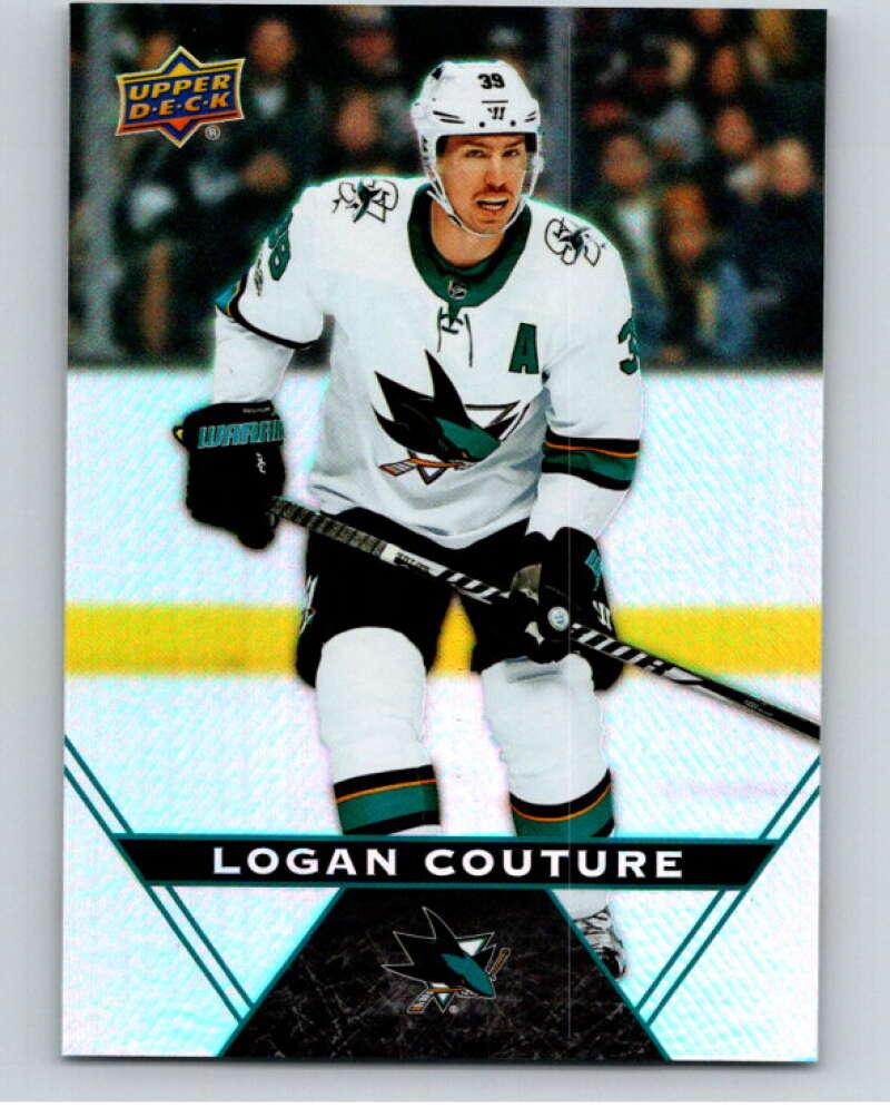 2018-19 Upper Deck Tim Hortons #52 Logan Couture San Jose Sharks Image 1