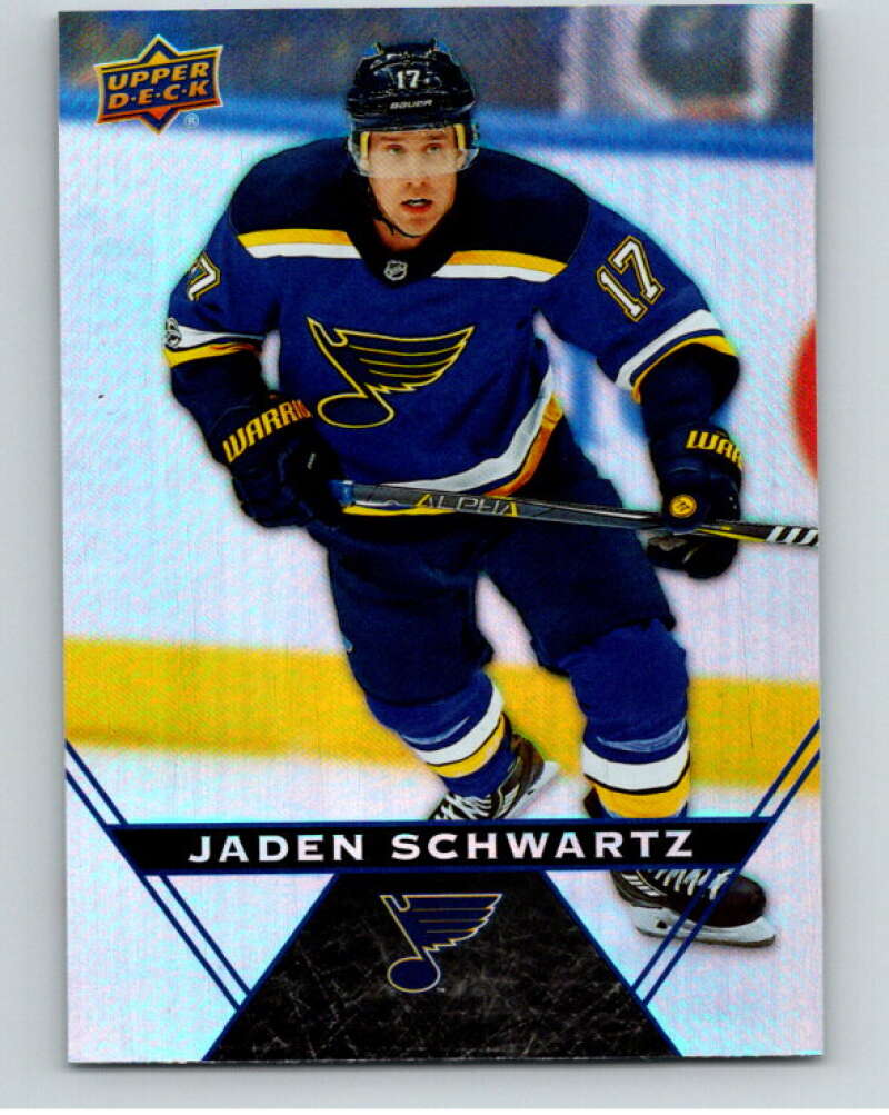 2018-19 Upper Deck Tim Hortons #56 Jaden Schwartz St. Louis Blues Image 1