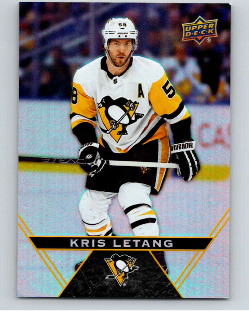 2018-19 Upper Deck Tim Hortons #58 Kris Letang Pittsburgh Penguins Image 1