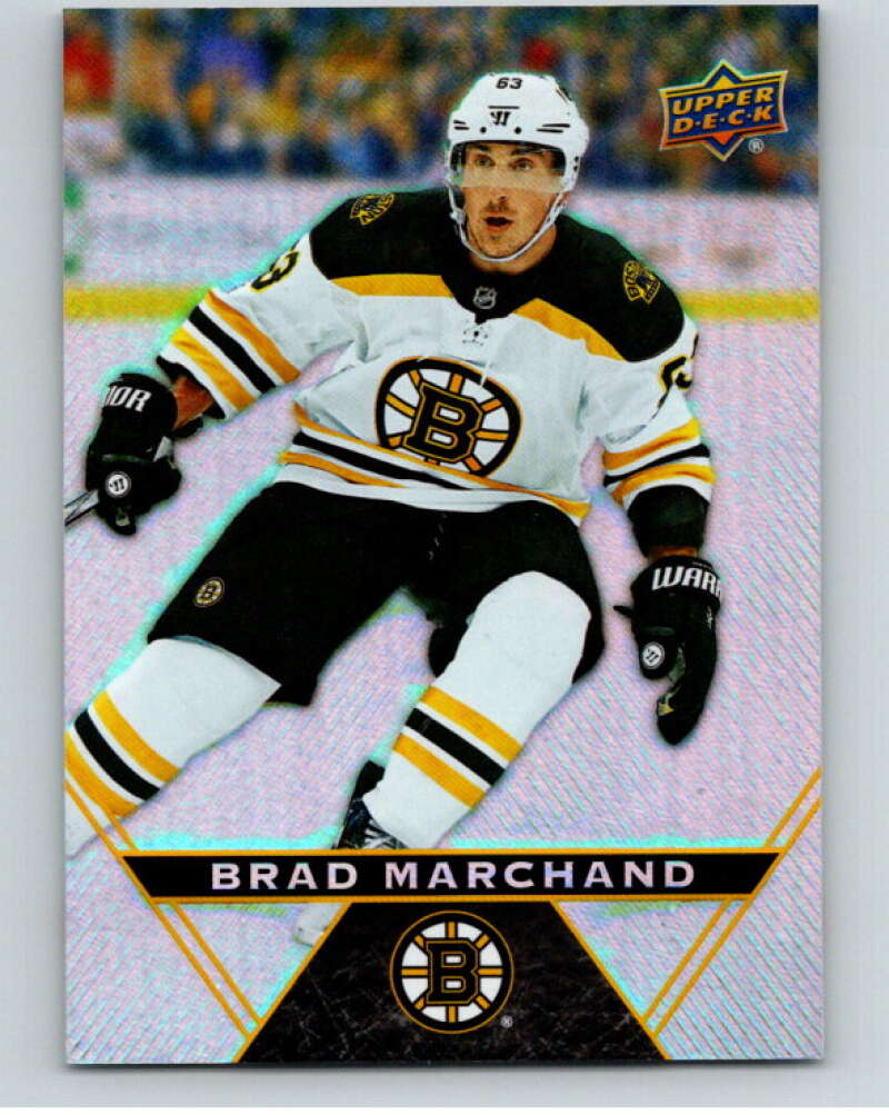 2018-19 Upper Deck Tim Hortons #63 Brad Marchand Boston Bruins Image 1