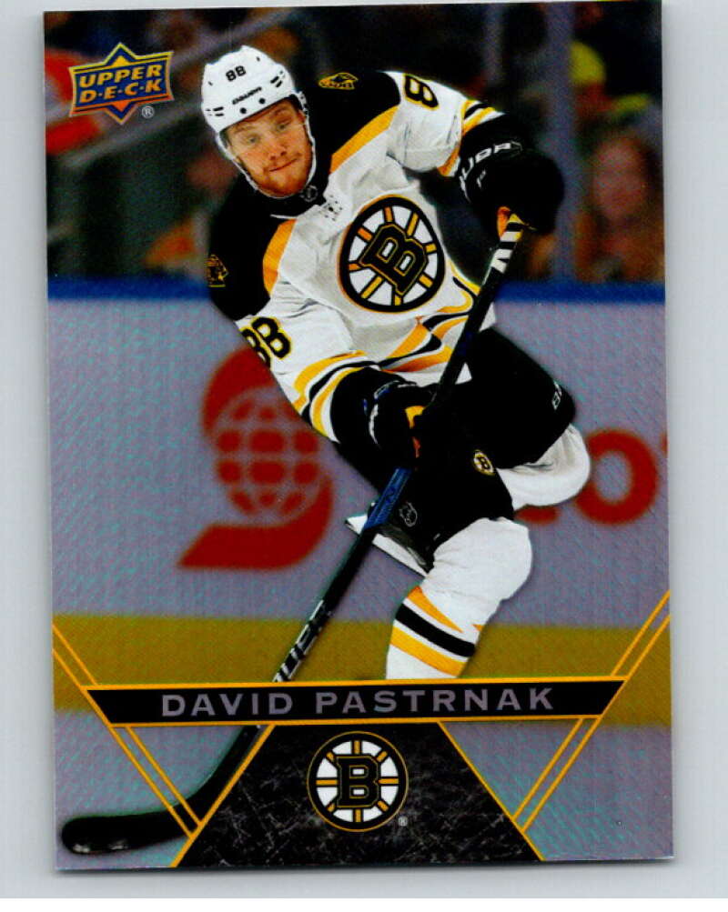 2018-19 Upper Deck Tim Hortons #78 David Pastrnak Boston Bruins Image 1
