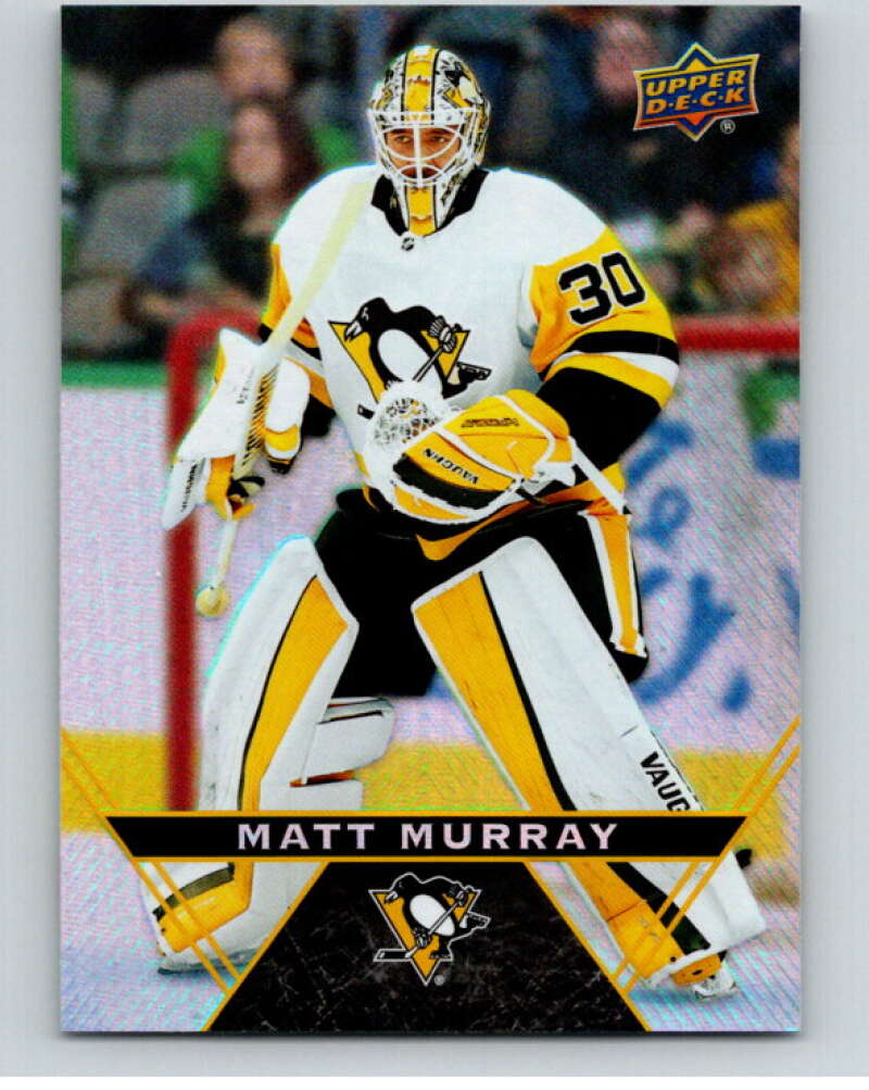 2018-19 Upper Deck Tim Hortons #80 Matt Murray Pittsburgh Penguins Image 1