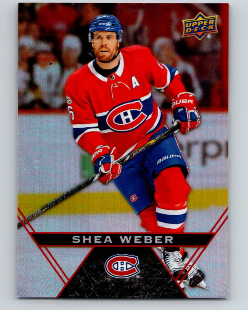 2018-19 Upper Deck Tim Hortons #85 Shea Weber Montreal Canadiens Image 1