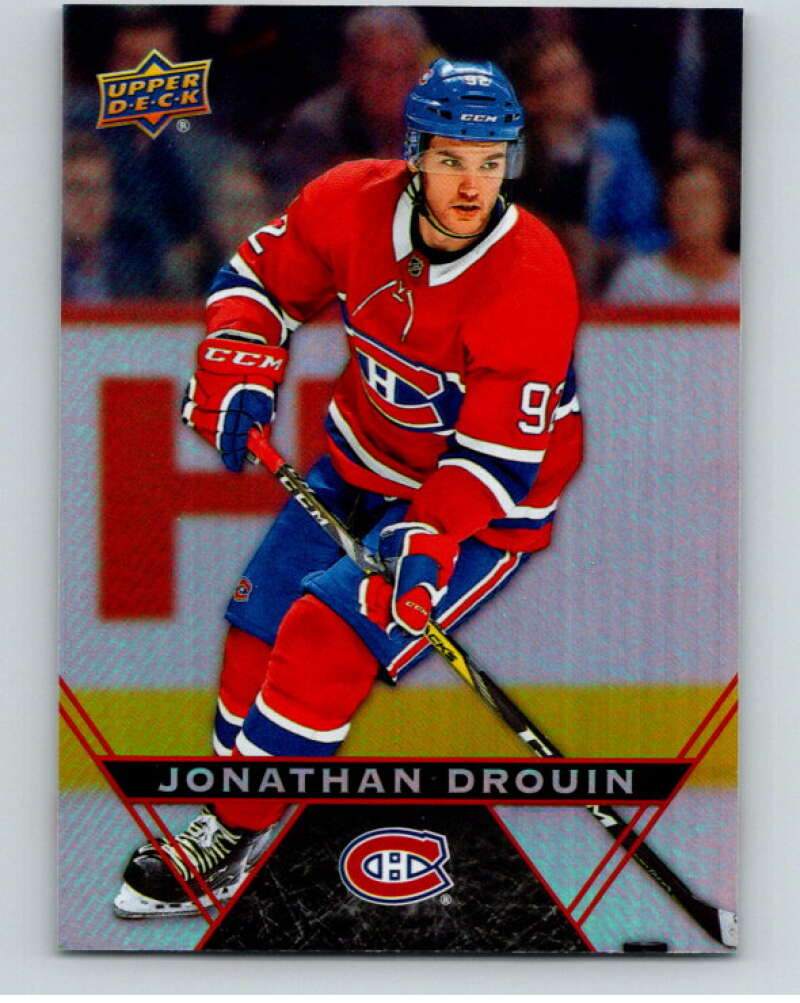 2018-19 Upper Deck Tim Hortons #92 Jonathan Drouin Montreal Canadiens Image 1