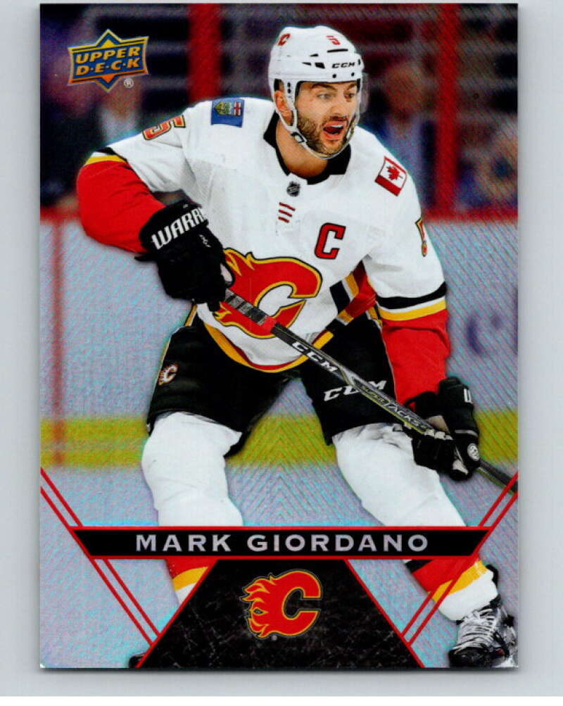 2018-19 Upper Deck Tim Hortons #102 Mark Giordano Calgary Flames Image 1