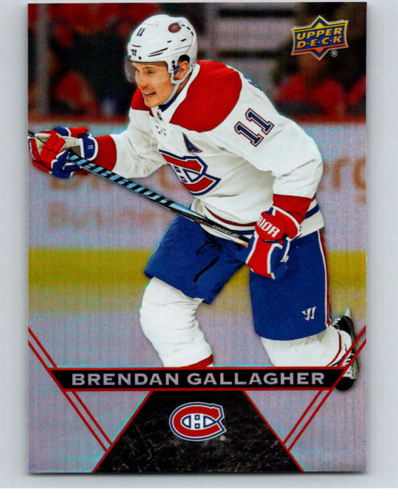 2018-19 Upper Deck Tim Hortons #111 Brendan Gallagher Montreal Canadiens Image 1