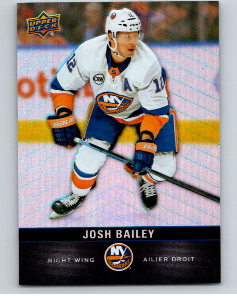2019-20 Upper Deck Tim Hortons #12 Josh Bailey New York Islanders Image 1