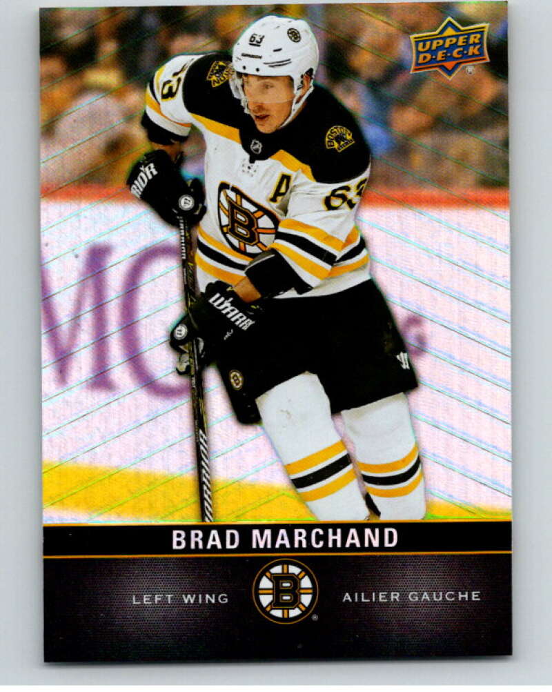 2019-20 Upper Deck Tim Hortons #63 Brad Marchand Boston Bruins Image 1