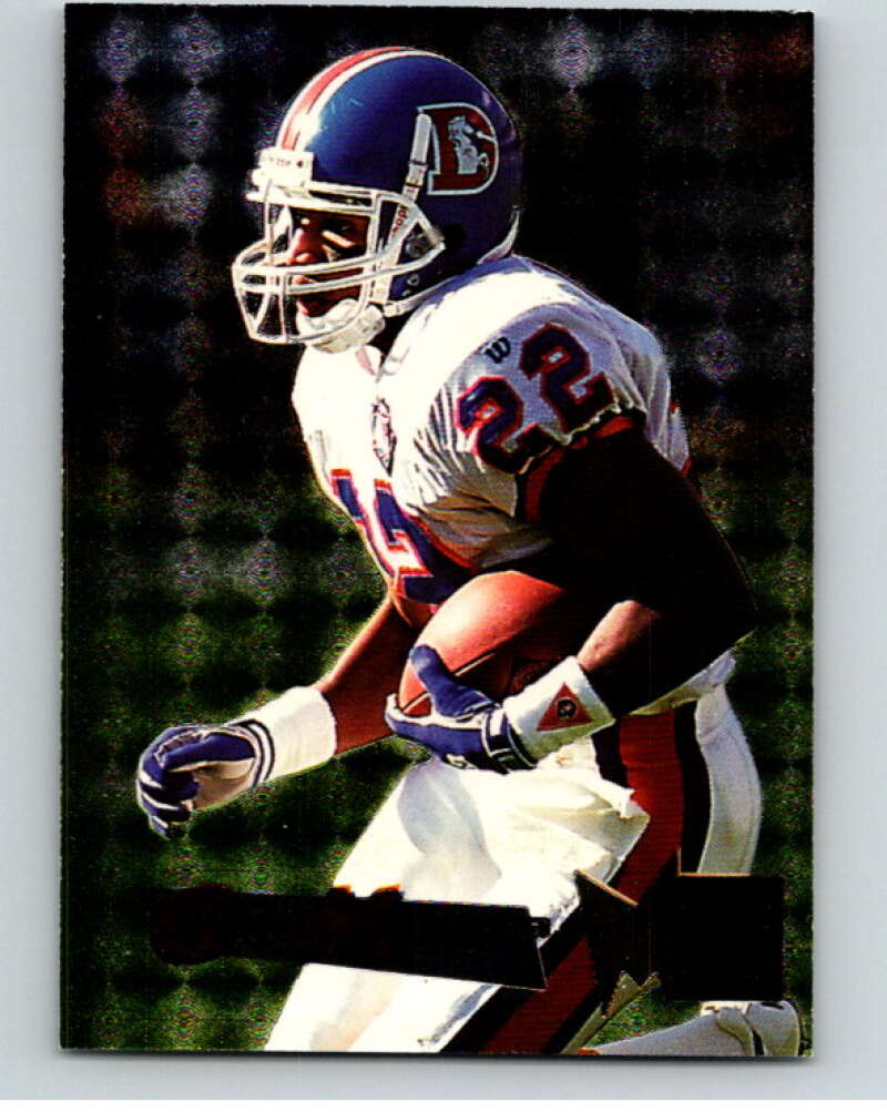 1995 Fleer Metal #58 Glyn Milburn Denver Broncos V89305 Image 1