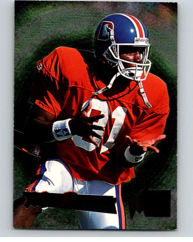 1995 Fleer Metal #60 Mike Pritchard Denver Broncos V89309 Image 1