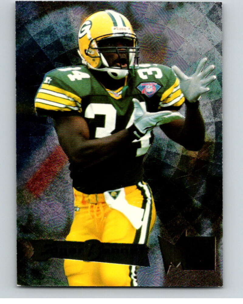 1995 Fleer Metal #68 Edgar Bennett Green Bay Packers V89318 Image 1