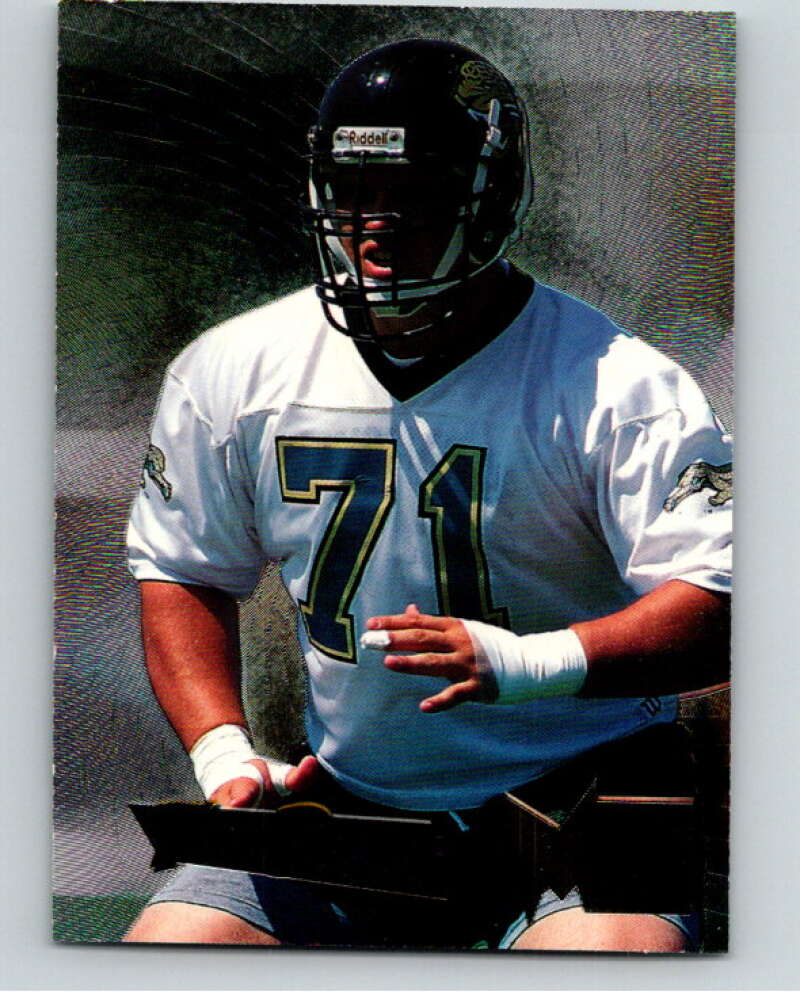 1995 Fleer Metal #87 Tony Boselli RC Rookie Jaguars V89337 Image 1