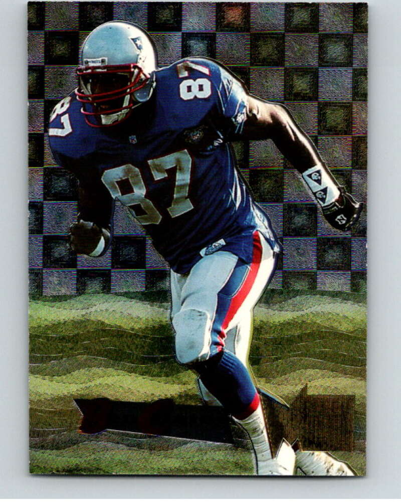 1995 Fleer Metal #113 Ben Coates New England Patriots V89363 Image 1