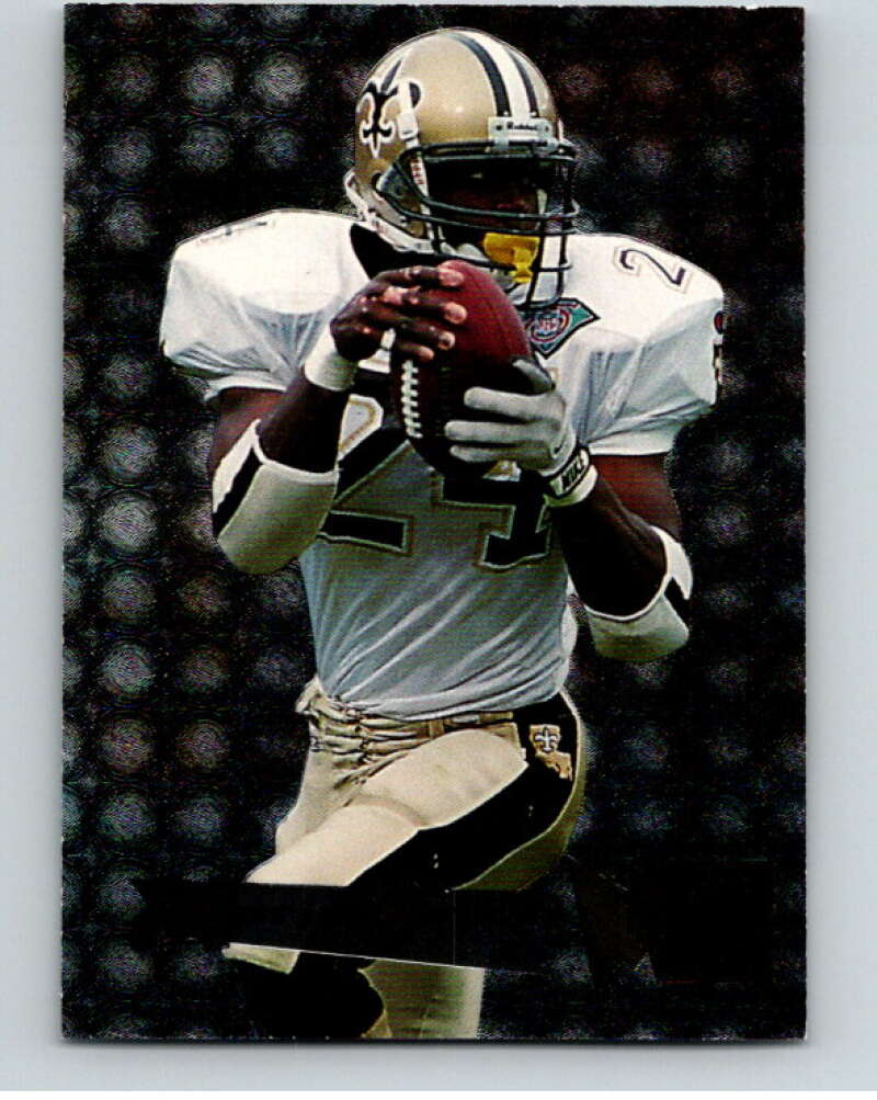 1995 Fleer Metal #117 Mario Bates New Orleans Saints V89369 Image 1