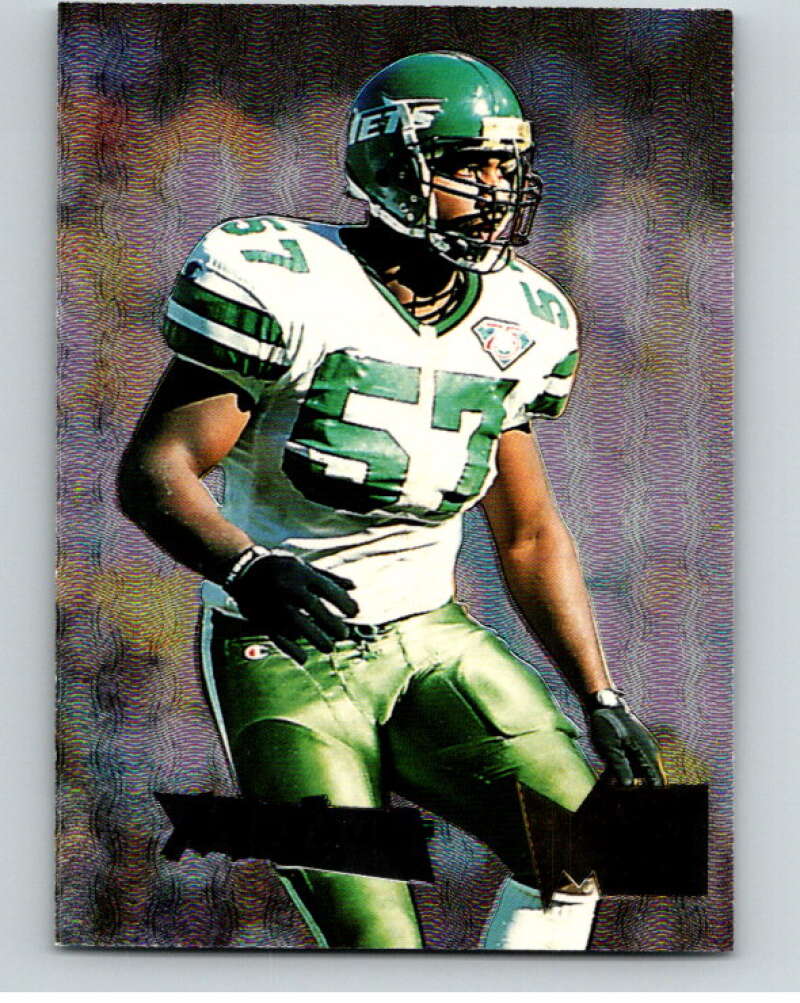 1995 Fleer Metal #134 Mo Lewis New York Jets V89389 Image 1