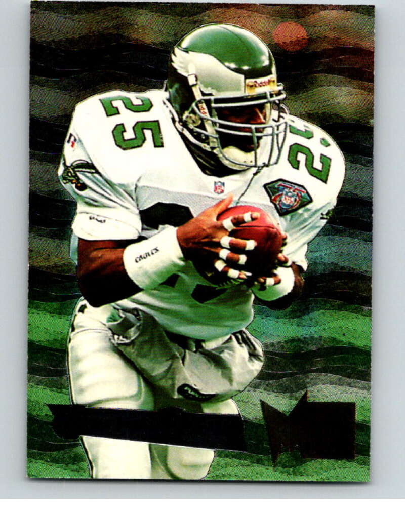 1995 Fleer Metal #147 Charlie Garner Philadelphia Eagles V89403 Image 1