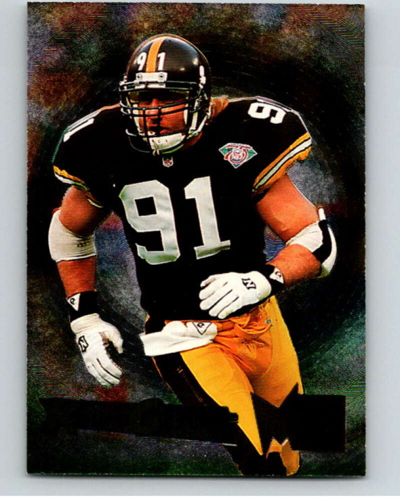 1995 Fleer Metal #151 Kevin Greene Pittsburgh Steelers V89407 Image 1