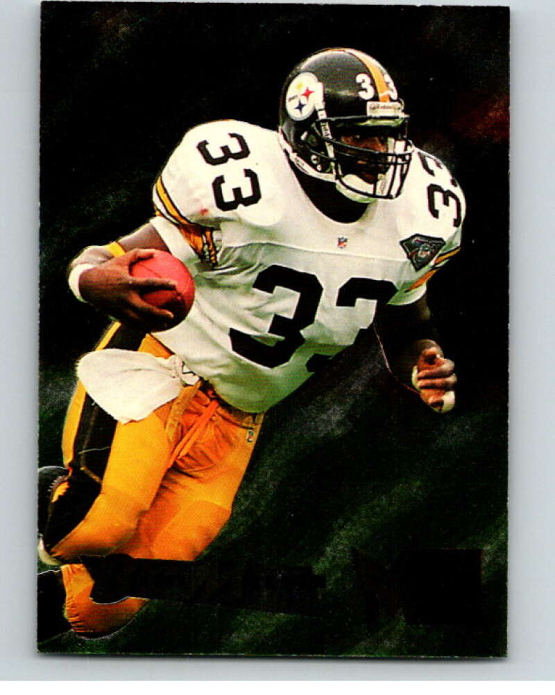 1995 Fleer Metal #154 Bam Morris Pittsburgh Steelers V89412 Image 1
