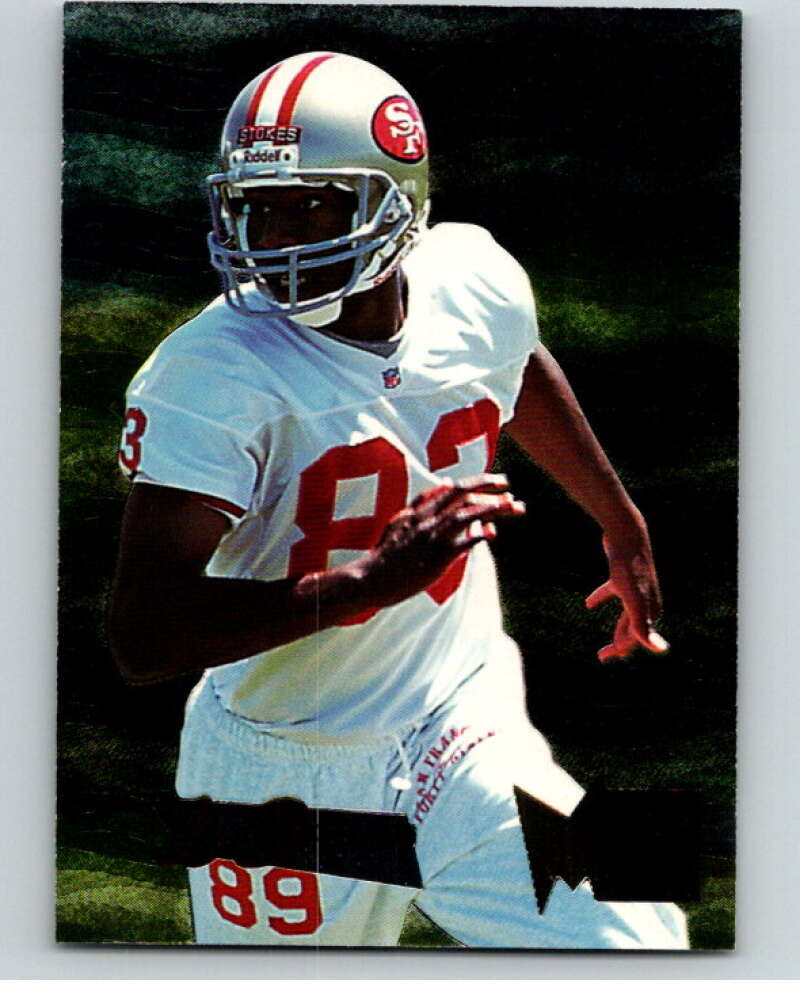 1995 Fleer Metal #176 J.J. Stokes RC Rookie San Francisco V89431 Image 1