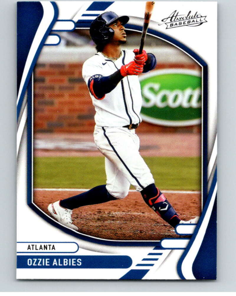 2022 Panini Absolute #57 Ozzie Albies Atlanta Braves V89845 Image 1