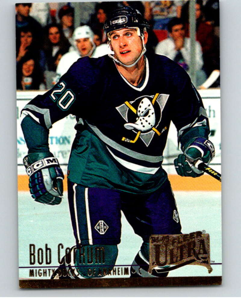 1994-95 Fleer Ultra #1 Bob Corkum Anaheim Ducks V90146 Image 1