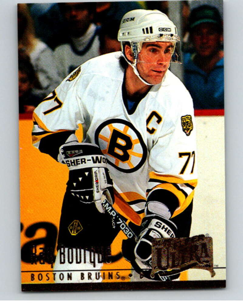 1994-95 Fleer Ultra #10 Ray Bourque Boston Bruins V90155 Image 1