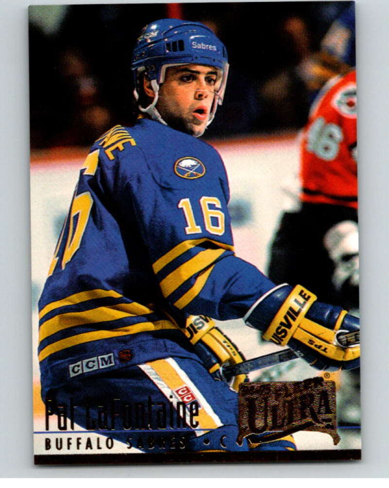 1994-95 Fleer Ultra #24 Pat LaFontaine Buffalo Sabres V90169 Image 1