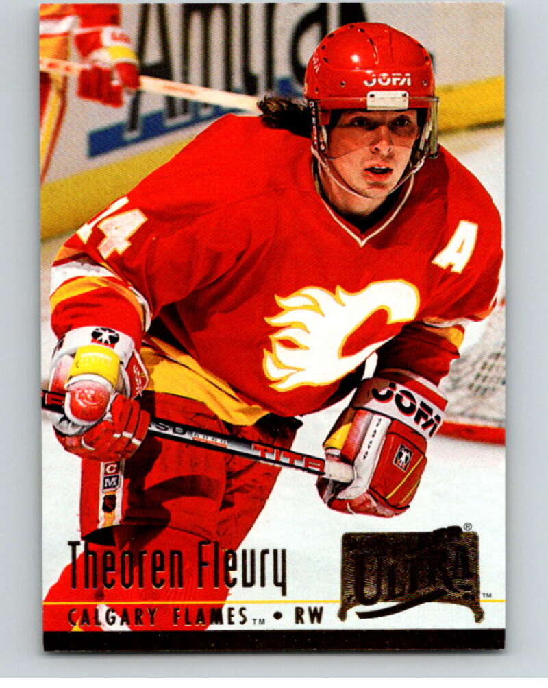 1994-95 Fleer Ultra #29 Theo Fleury Calgary Flames V90174 Image 1