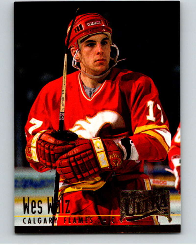 1994-95 Fleer Ultra #37 Wes Walz Calgary Flames V90182 Image 1