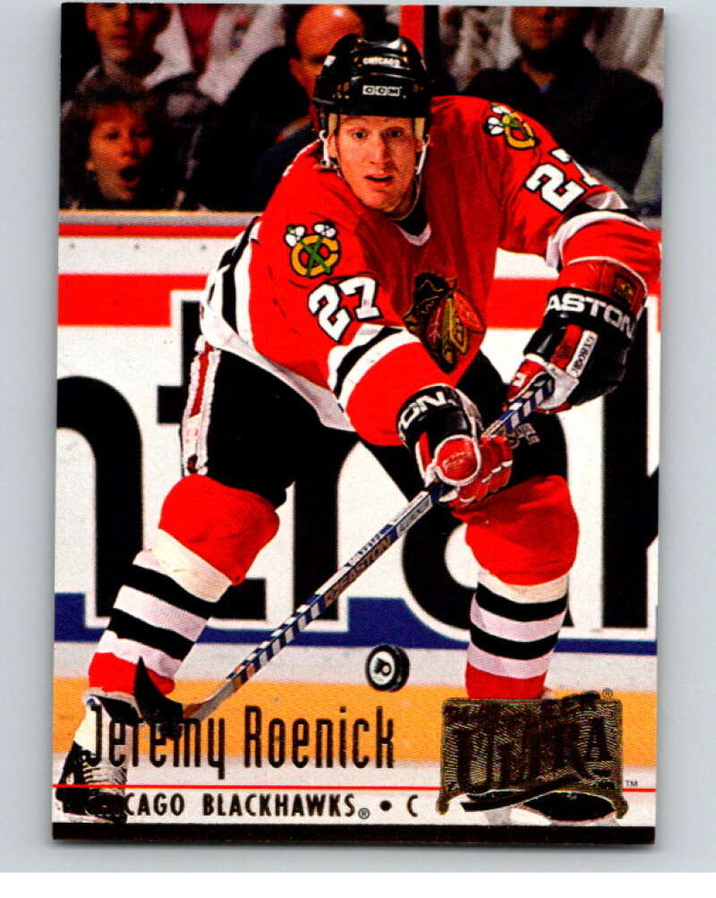1994-95 Fleer Ultra #44 Jeremy Roenick Chicago Blackhawks V90189 Image 1