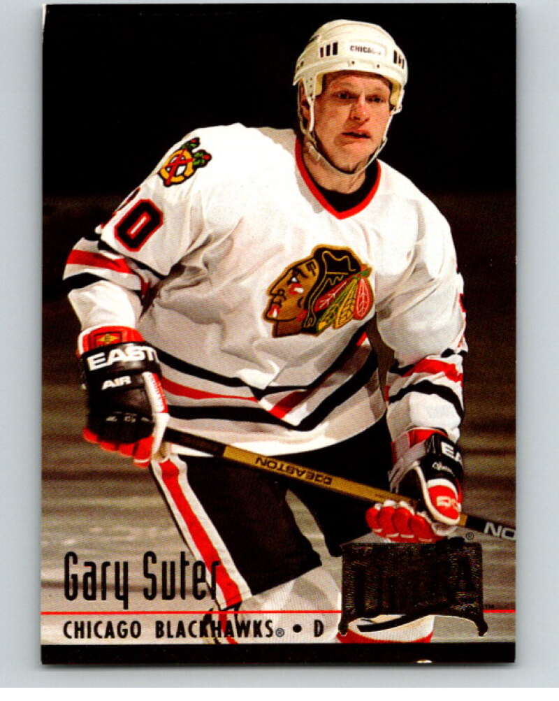 1994-95 Fleer Ultra #46 Gary Suter Chicago Blackhawks V90191 Image 1