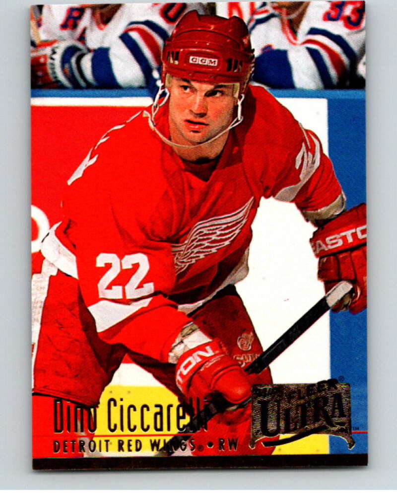 1994-95 Fleer Ultra #58 Dino Ciccarelli Detroit Red Wings V90203 Image 1