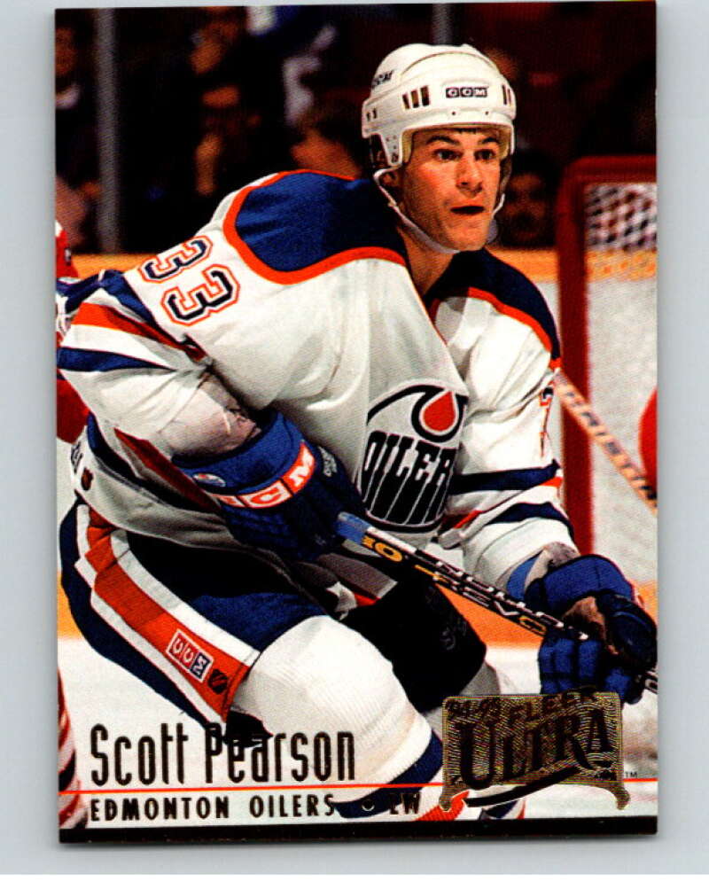 1994-95 Fleer Ultra #75 Scott Pearson Edmonton Oilers V90220 Image 1
