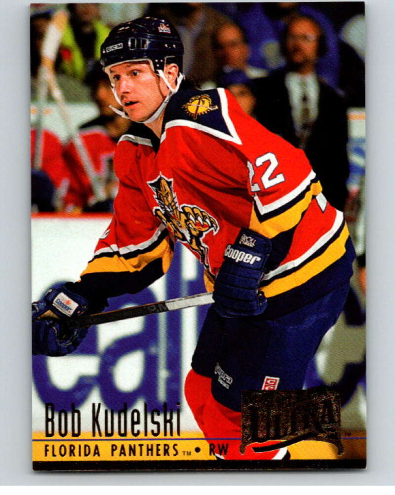 1994-95 Fleer Ultra #80 Bob Kudelski Florida Panthers V90225 Image 1