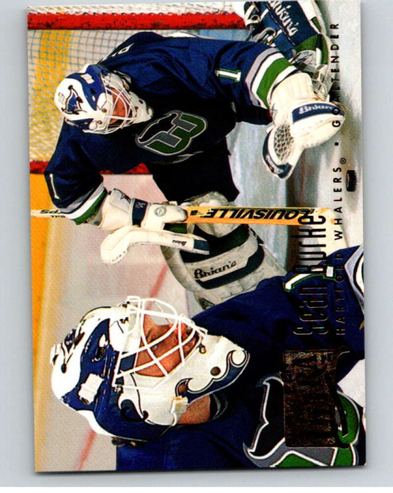 1994-95 Fleer Ultra #87 Sean Burke Hartford Whalers V90232 Image 1