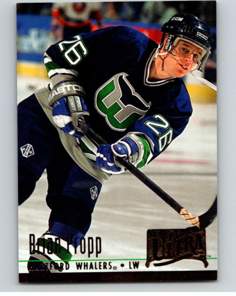 1994-95 Fleer Ultra #92 Brian Propp Hartford Whalers V90237 Image 1