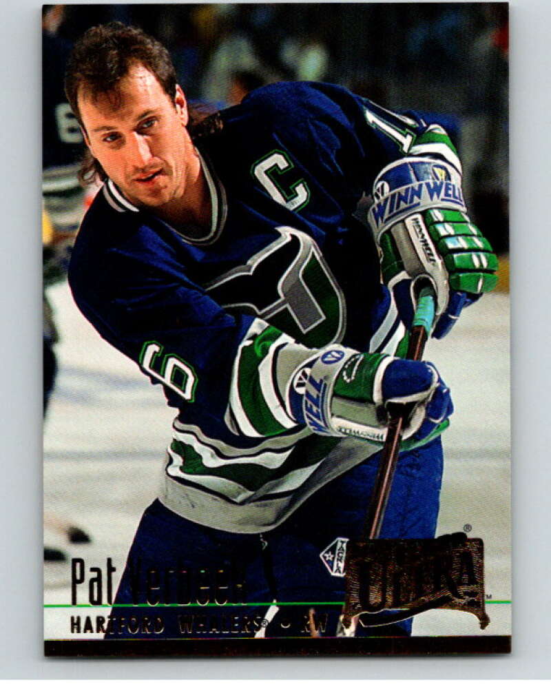 1994-95 Fleer Ultra #95 Pat Verbeek Hartford Whalers V90240 Image 1